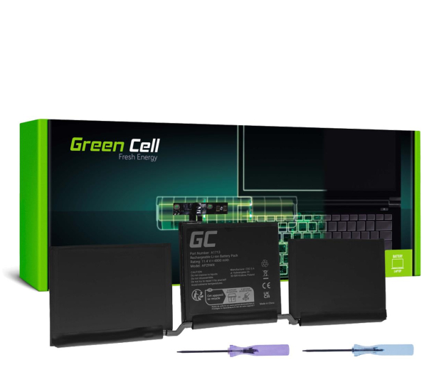 Green Cell A1713 do Apple MacBook Pro 13 A1708 AP29WX - 1197184 - zdjęcie